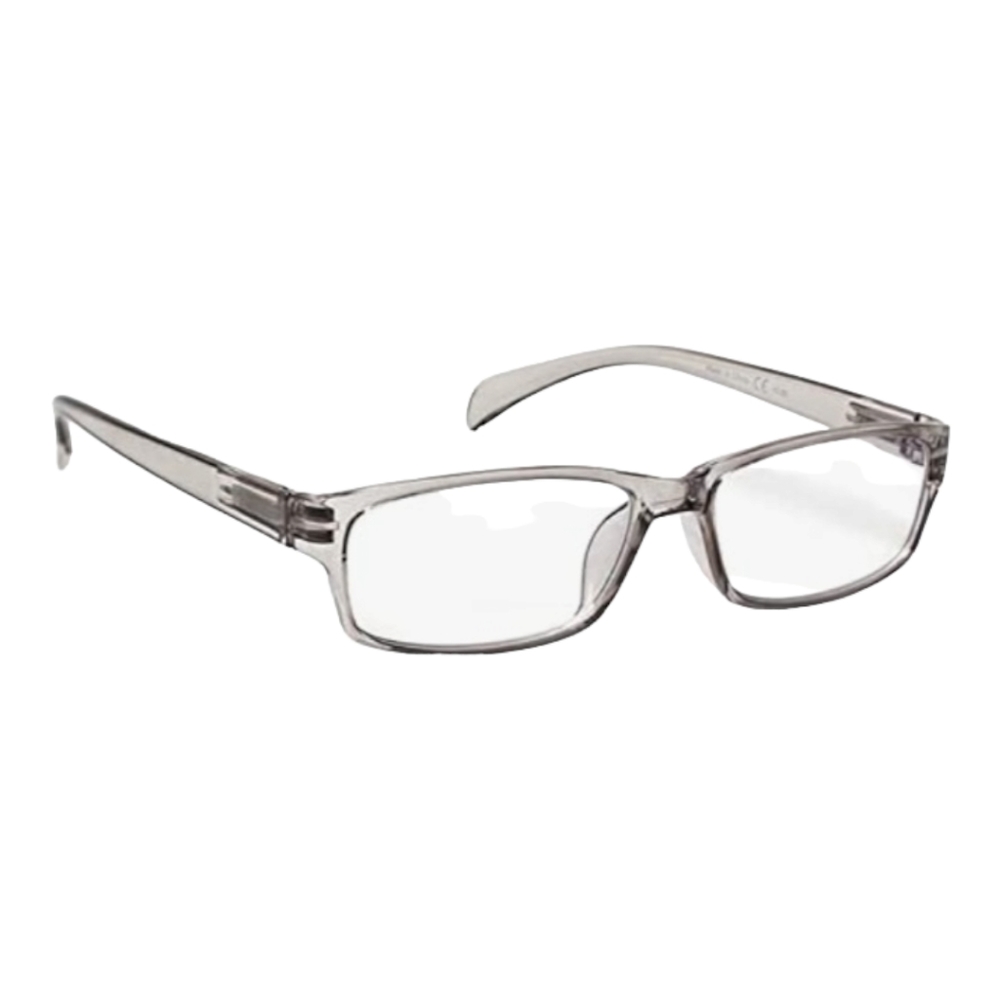 🟥 Reading Glasses w/ Blue Light Filter and Anti-Glare - +1.00 -Translucent Gray